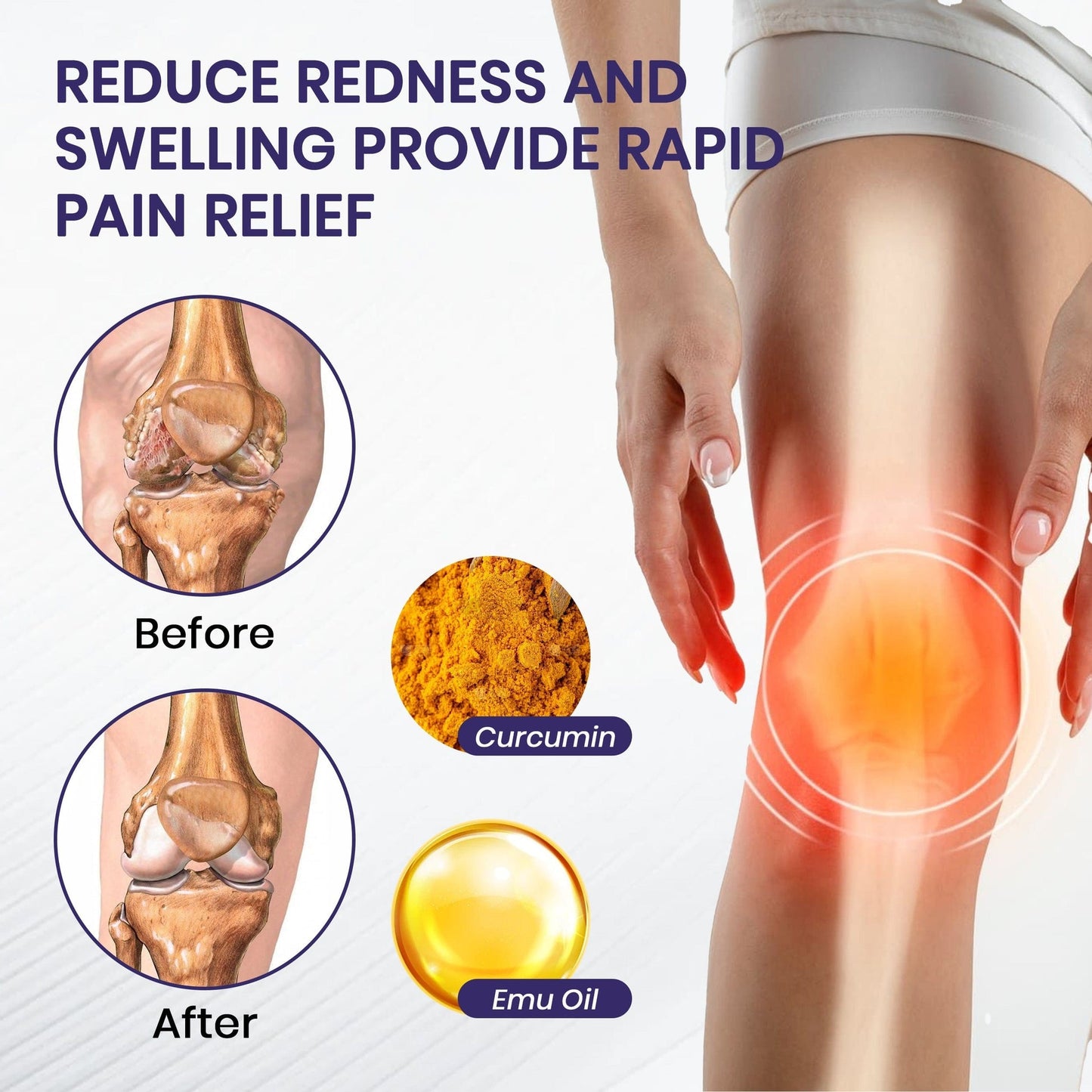 PURPLE JOINT PAIN RELIEF GEL.