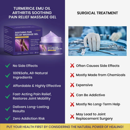 PURPLE JOINT PAIN RELIEF GEL.