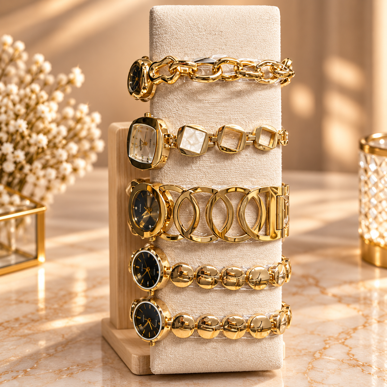 Gold Statement Watch Collection
