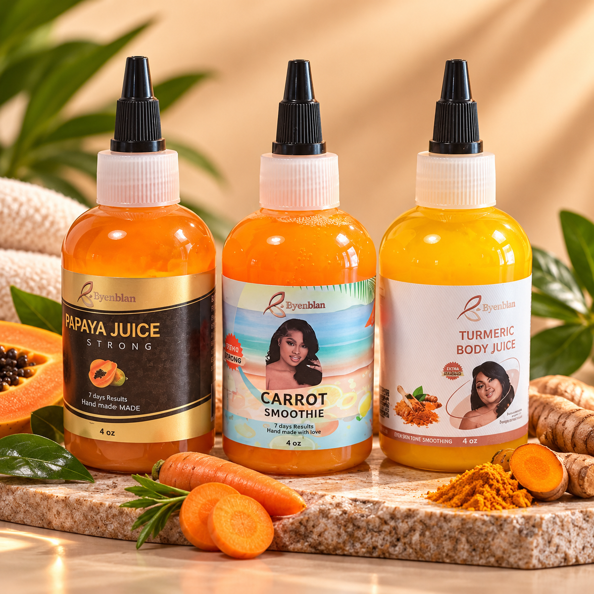 Byenblan: Set Body Juice