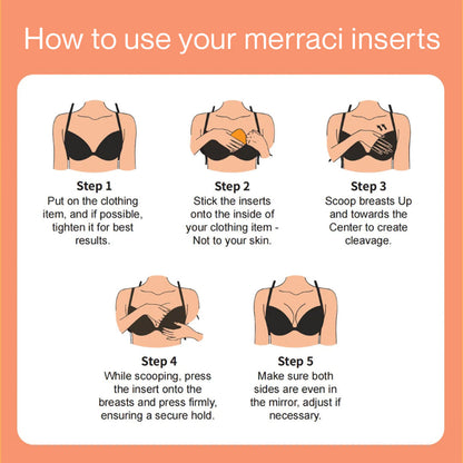 SELF-ADHESIVE BRA INSERTS